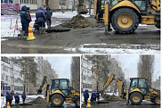 Ремонт самотечного коллектора диаметром 600 мм по ул. Набережная им. Славского.