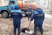 Промывка сетей водоснабжения по адресам: ул. Бурова, ул.Новаторов, ул. Кабанбай батыра.